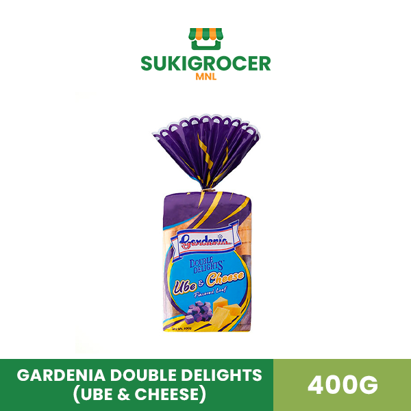 Gardenia Double Delights (Ube & Cheese) 400g