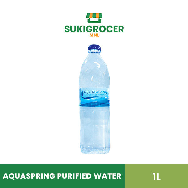 AquaSpring Purified Water  1L