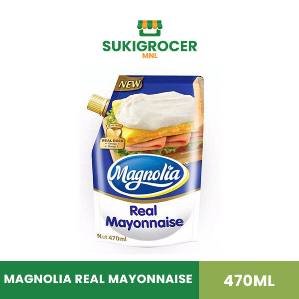 Magnolia Real Mayonnaise Stand Up Pouch 470ML