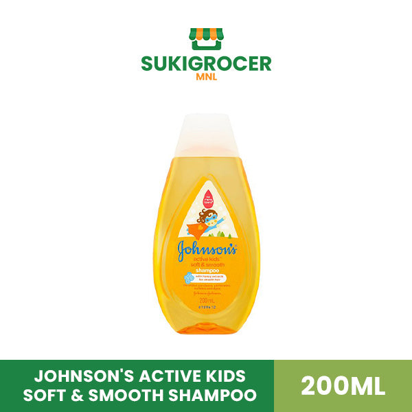 Johnsons Active Kids Soft & Smooth Shampoo 200ML