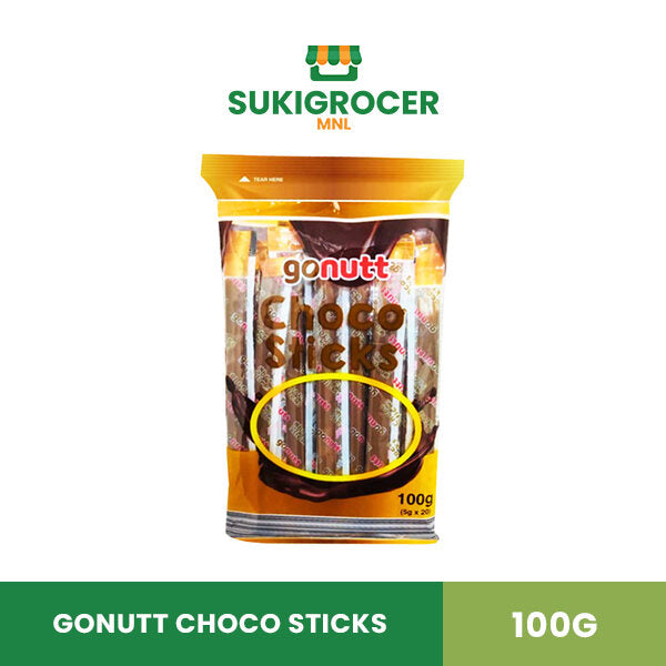 Gonutt Chocolate Sticks  100G