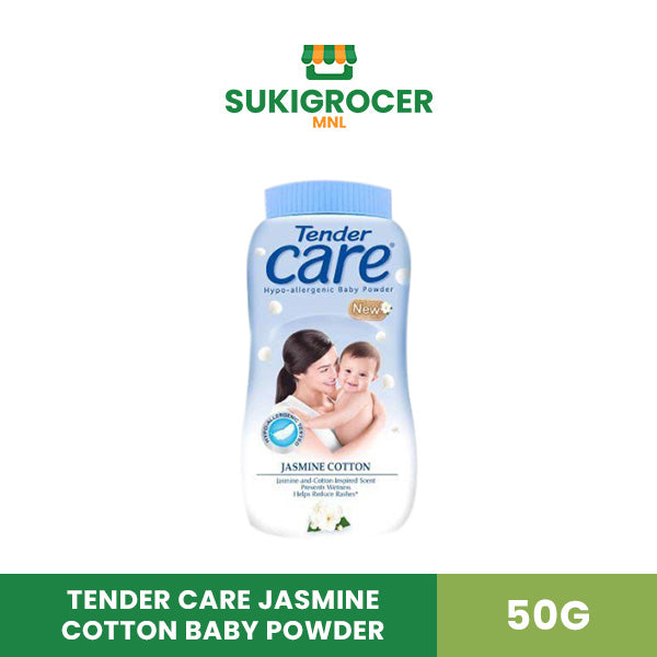 Tender Care Jasmine Cotton Baby Powder
