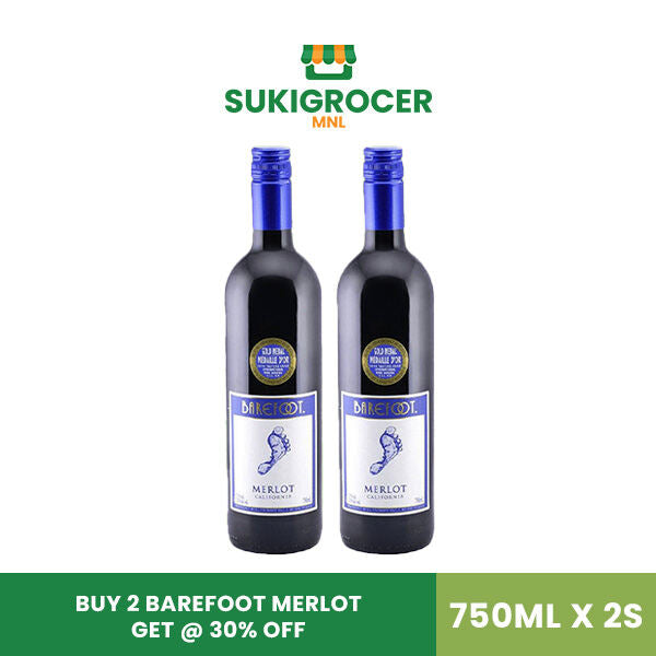 BUY 2 Barefoot Merlot GET @ 30% Off Bundle