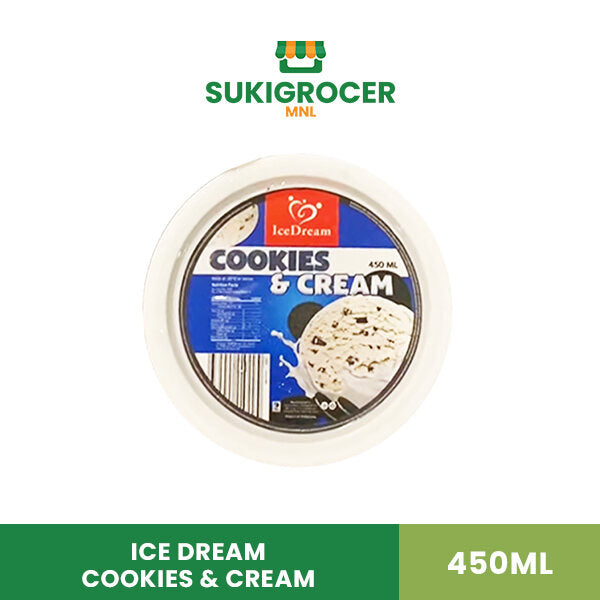 Ice Dream Cookies & Cream 450ML