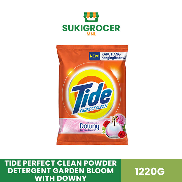 Tide Perfect Clean Powder Detergent Garden Bloom with Downy 1220G