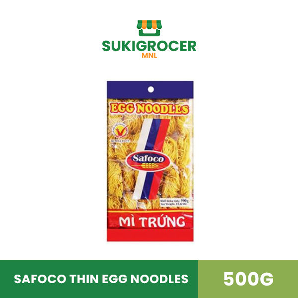 Safoco Thin Egg Noodles 500G