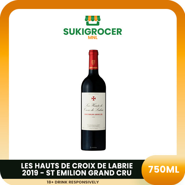 Les Hauts De Croix de Labrie 2019 - St Emilion Grand Cru 750ml