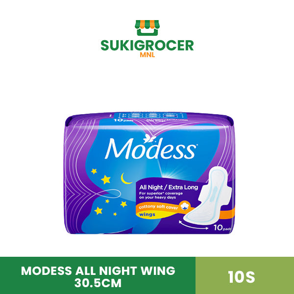 Modess All Night Wing 30.5CM 10s