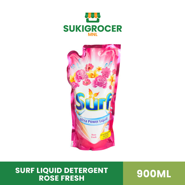 Surf Liquid Detergent Rose Fresh 900ML