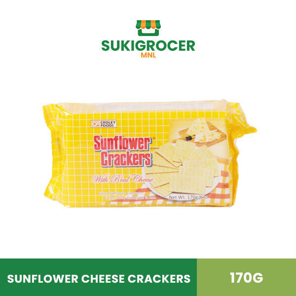 Sunflower Cheese Crackers 170G