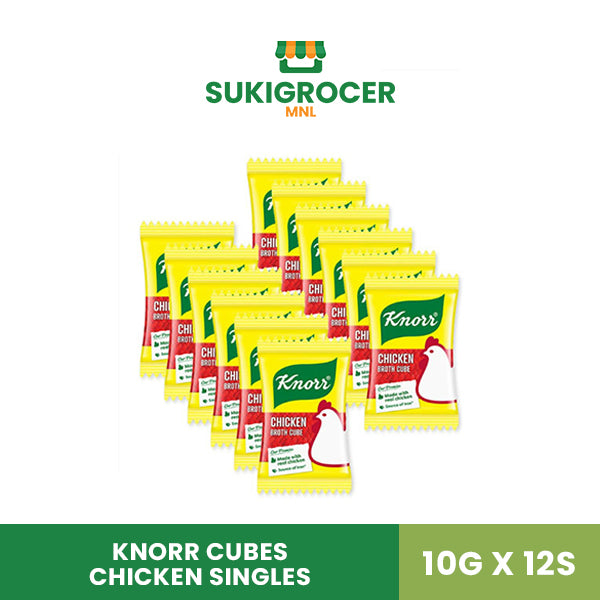Knorr Cubes Chicken Singles 10G x 12s