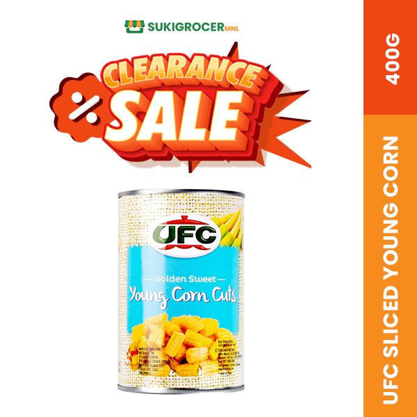 [CLEARANCE SALE] UFC Sliced Young Corn [Expiration: Jan 15, 2025]