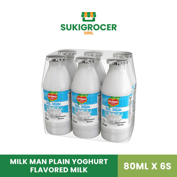 Milk Man Strawberry Yoghurt Flavored Milk 80ML x 6s