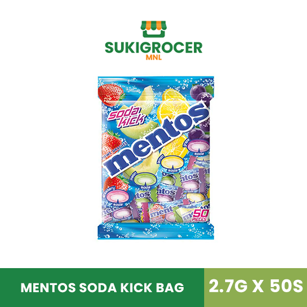 Mentos Soda Kick Bag 2.7g x 50s