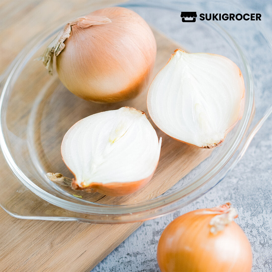 SukiGrocer Onion White Medium 230-250g / 450-500g [Sibuyas]
