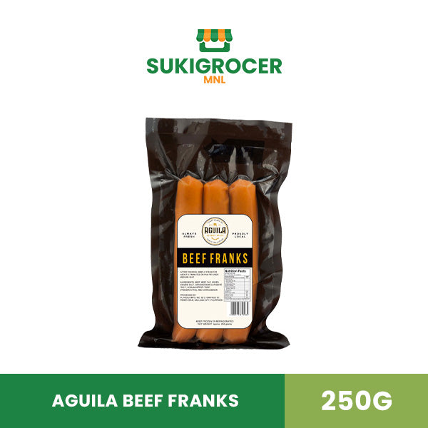 Aguila Beef Franks 250g
