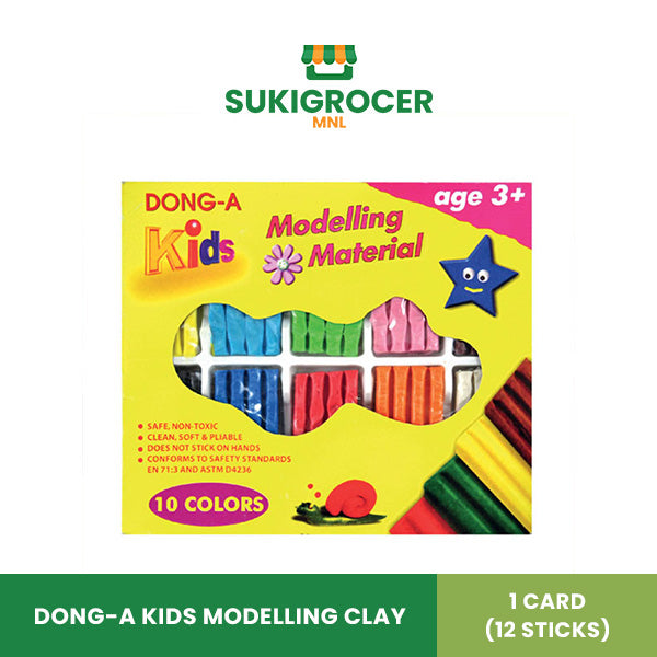 Dong-A Kids Modelling Clay 1 Box (10 Colors)