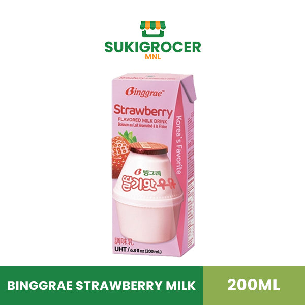 Binggrae Strawberry Milk 200ML