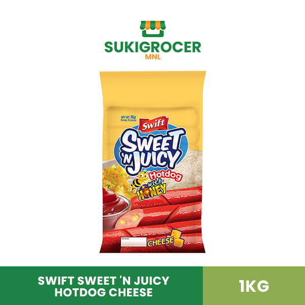 Swift Sweet 'n Juicy Hotdog Cheese 1KG