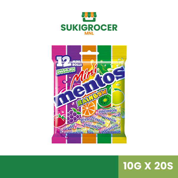 Mentos Mini Rainbow Bag 10g x 20s