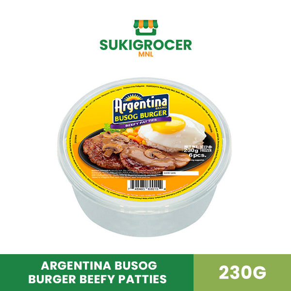 Argentina Busog Burger Beefy Patties 230g