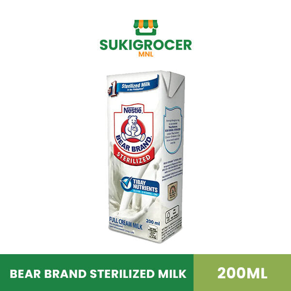 Bear Brand Sterilized Milk 200ML