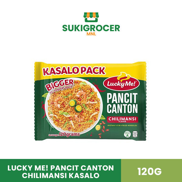 Lucky Me! Pancit Canton Chilimansi Kasalo 120G