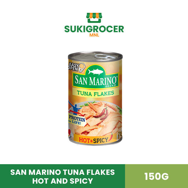 San Marino Tuna Flakes Hot and Spicy 150G