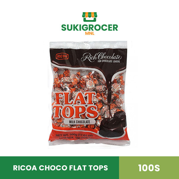 Ricoa Choco Flat Tops 100's