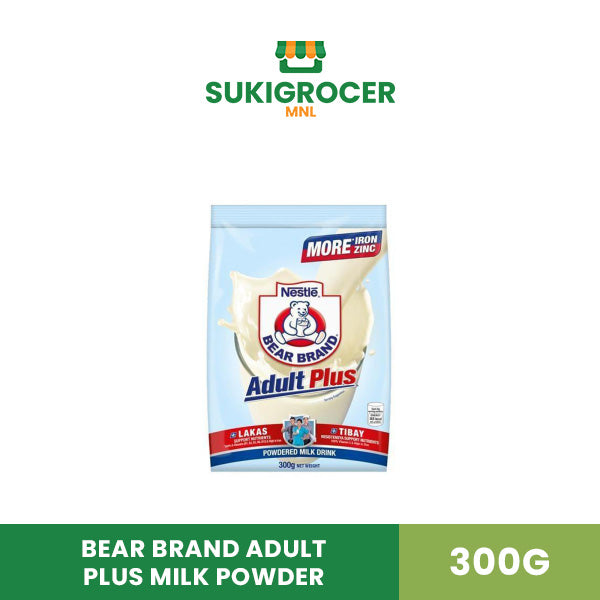 Bear Brand Adult Plus Milk Powder 300G