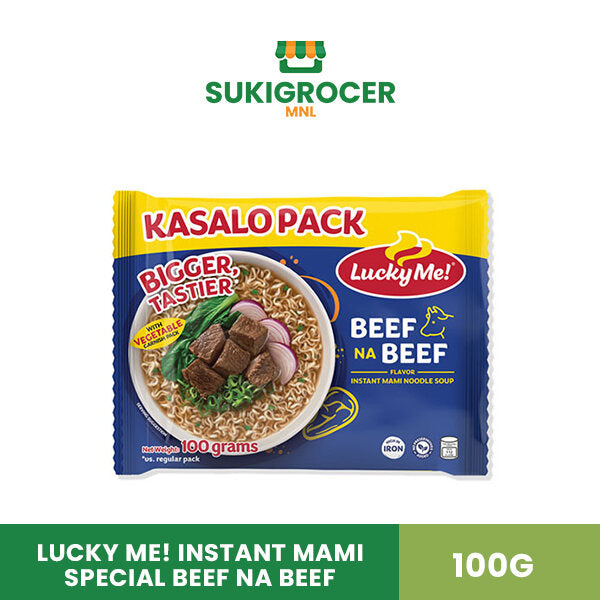 Lucky Me! Instant Mami Special Beef na Beef 100G