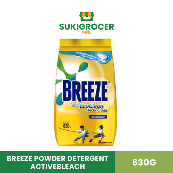 Breeze Powder Detergent Activbleach with Powercare Technology 630G