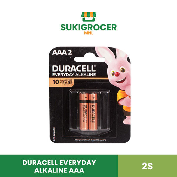 Duracell Everyday Alkaline AAA 2s