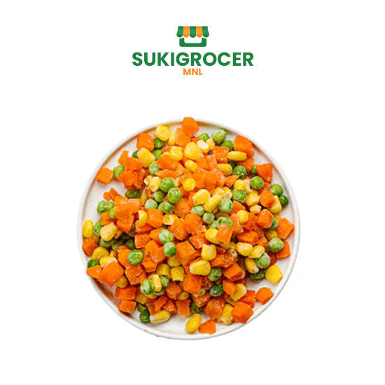 Rare Food Shop Frozen Mixed Vegetable (Corn, Carrots & Peas) 500G