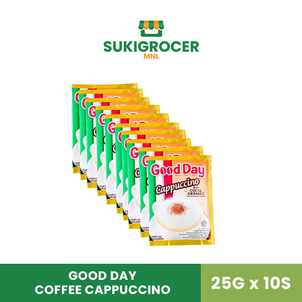 Good Day Coffee Cappuccino 25G x 10s