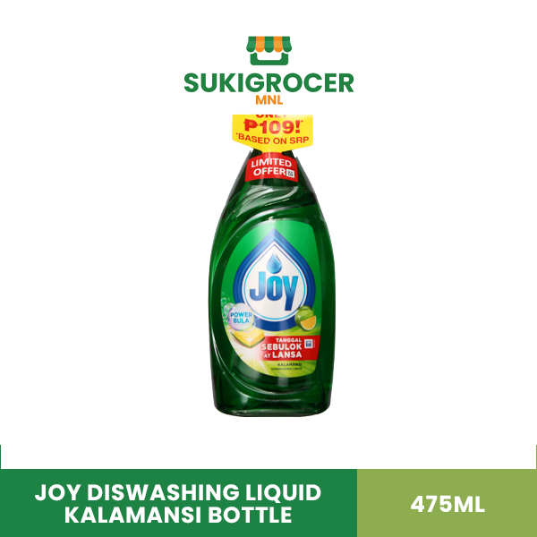 Joy Diswashing Liquid Kalamansi Bottle 475ML