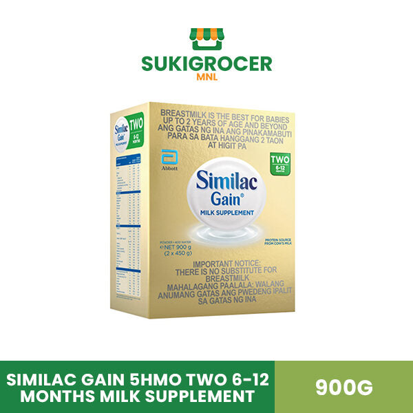 Similac Gain 5HMO Two 6-12 Months Milk Supplement 900G [Expiration: May 21, 2025]