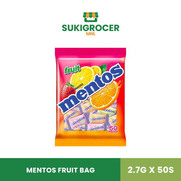 Mentos Fruit Bag 2.7G x 50s