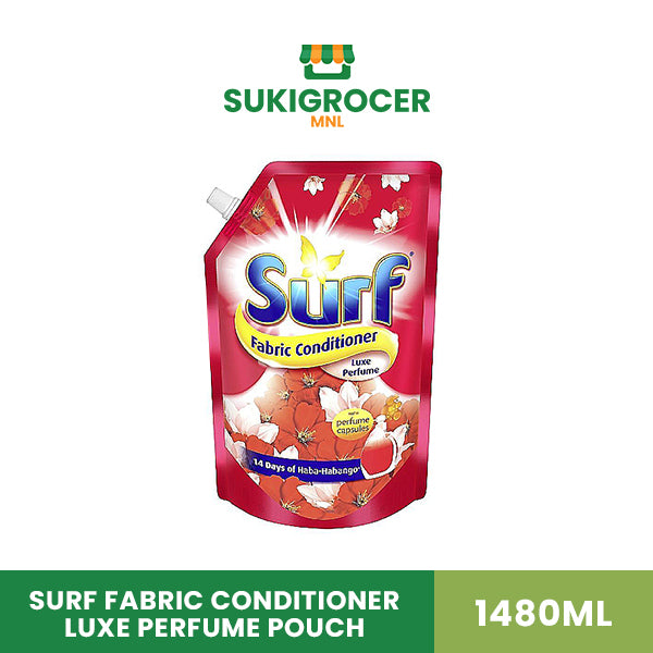 Surf Fabric Conditioner Luxe Perfume Pouch 1480ML