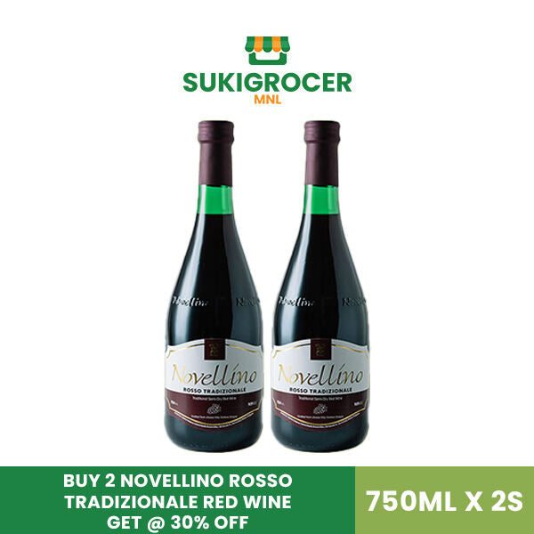 BUY 2 Novellino Rosso Tradizionale Red Wine GET @ 30% Off Bundle