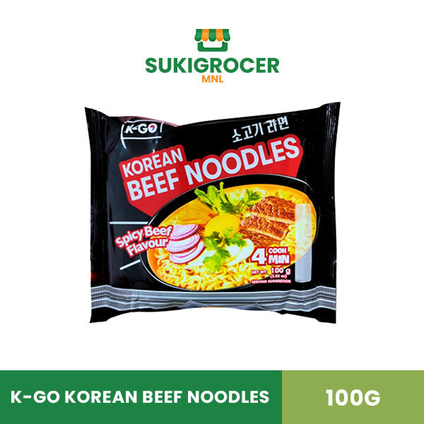 K-GO Korean Beef Noodles  100G