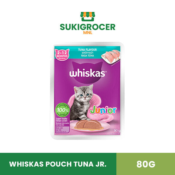 Whiskas Pouch Tuna Jr. 80G
