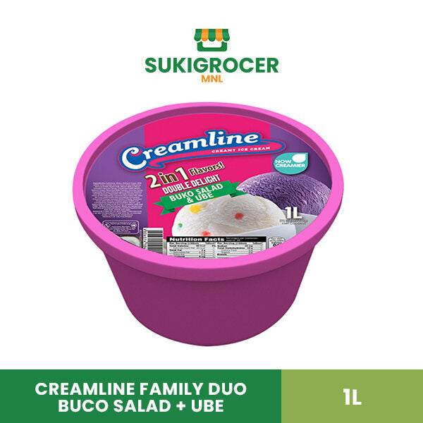 Creamline Family Duo Buco Salad + Ube 1L