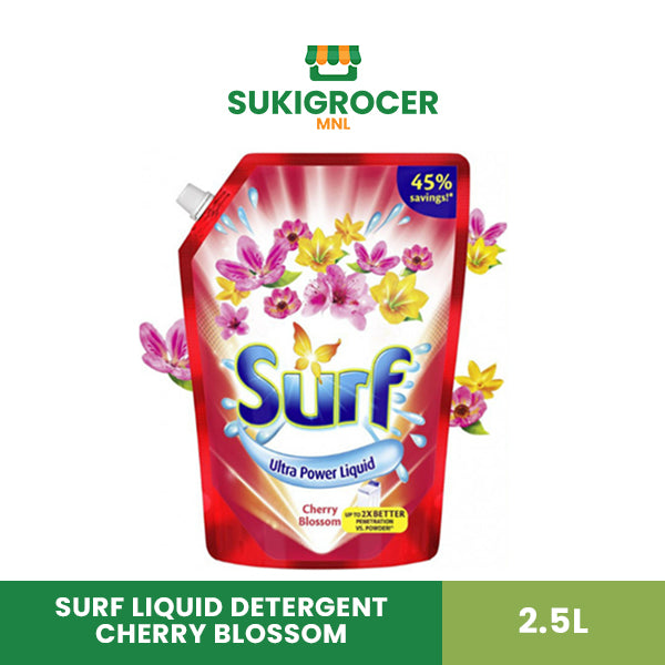 Surf Liquid Detergent Cherry Blossom 2.5L