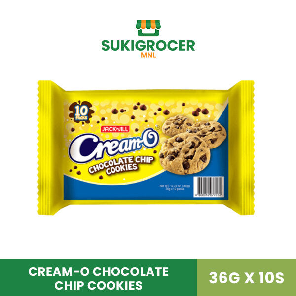 Cream-O Chocolate Chip Cookies 36G x 10's