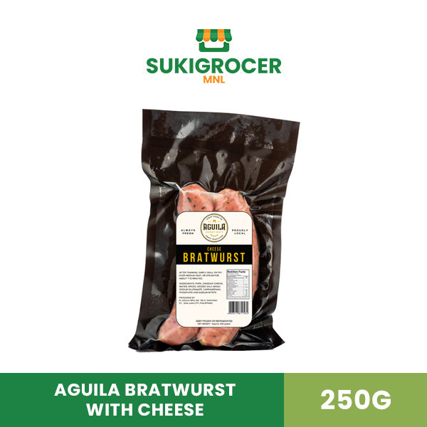 Aguila Bratwurst with Cheese Sausage 250g