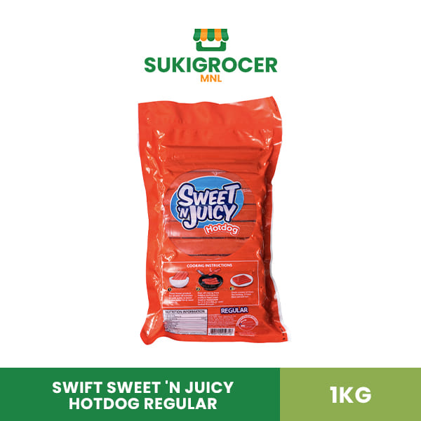 Swift Sweet 'n Juicy Hotdog Regular 1KG