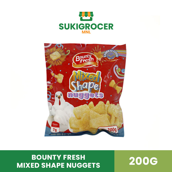 Bounty Fresh Mixed Shape Nuggets 200G