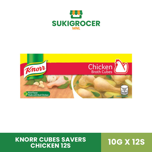 Knorr Cubes Savers Chicken 12s 10G x 12s