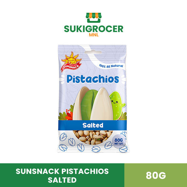 Sunsnack Pistachios Salted 80G